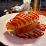 バレルビア - 特製ケチャップソースオムライス　1000円