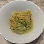 左とう - 青唐辛子と牡蠣の和え玉 400円