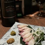 ジビエ料理 あまからくまから - 柿あなぐまのタタキ