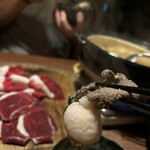 ジビエ料理 あまからくまから - これはヒグマの肉