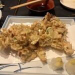 うまいもの 楽味 - かき揚げ