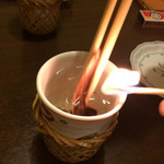 お店の人がやってくれます❤︎