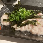 Tスタンドバル おかもとT - 生たら白子ポン酢　680円