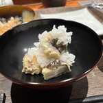 江戸前晋作 - 松茸の天バラ