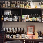 すぎはら - ボトルがズラリ