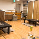 フレンチもんじゃ&参鶏湯 あゆむ - 一階に客いないんだから、テーブル席に通して欲しかった
座敷嫌い