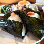 錦潟 - おにぎり　明太子と鮭