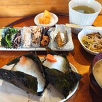 錦潟 - 圧巻のおにぎりセット