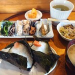 錦潟 - 圧巻のおにぎりセット