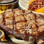 トマト＆オニオン 我孫子店 - 焼肉醤油弾丸ハンバーグ＆ヒレかつと春巻き