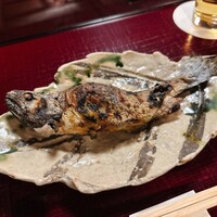 うかい鳥山 - 岩魚の塩焼き