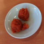 幸楽苑 - 辛いニンニク