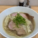 地球の中華そば - MIXワンタン　塩