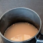 蕎麦 美酒 健肴 佳蕎庵 - トロリ蕎麦湯