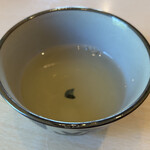 幸家 - 最初の一杯(精進だし)