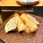 揚ル かりん - ⑪ホワイトアスパラ トリュフバター