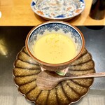 揚ル かりん - ①梅の茶碗蒸し　