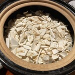 銀座 しのはら - 食事①