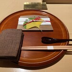 銀座 しのはら - 亥猪包を模した飾り