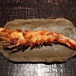 玉笑 - 海老の味噌焼き