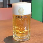 水炊き もつ鍋 博多廊 - マルエフ生ビール