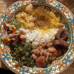 ロス・バルバドス - プレーンヤッサ･ミール(前菜付き)2100円