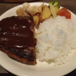 あさくま - 『び○く○ド○キー』の…いやいや…あさくまバーグディッシュです…笑笑