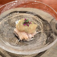 NK - でんすけ　そば　穴子は香ばしく薪焼き　脂ものってた