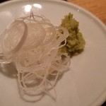 勢揃坂 蕎 ぎん清 - 薬味。