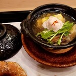 馬車道 大かわ - 白菜とタラの博多寄せ