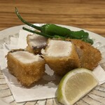 ぎをん 遠藤 - 鯵フライ