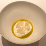 カンテサンス - 山羊のミルクのババロア