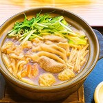 讃岐うどん かいと - 料理写真:鴨鍋うどん
