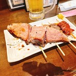 立呑み 焼きとん 大黒 - ヒレ肉のアップです。美味しい！