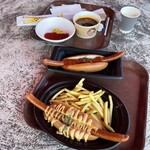 ロックンロールダイナー - 料理写真:3人分のランチです