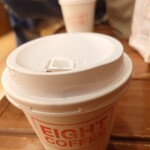 エイト コーヒー - モカ(hot.Regular)520円