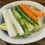 軍鶏丸 - 野菜スティック