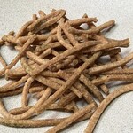 そばきり長助 - 帰りのこまちで、ポリポリ