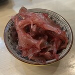 居酒屋もえぎ - 〈梅ザーサイ〉