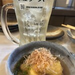 居酒屋もえぎ - 〈もちもち豆腐揚げ出し〉