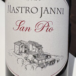 RISTORANTE IMAI - サンジョヴェーゼ100% にこだわるMastro Janniが作った唯一の例外。カベルネ・ソーヴィニヨン50%ブレンドのSan Pioをグラスワインでいただける。