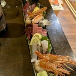 鮨のえん屋 - お刺身盛り合わせ