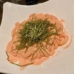 鮨のえん屋 - 明太クリームうどん