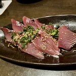 鮨のえん屋 - まぐろ赤身の生レバー風