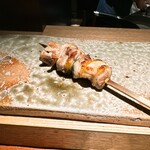 炭割烹 新谷 - ももの塩焼き ◎めっちゃ美味い！