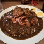 カレーハウス キラリ - 料理写真:チキンカレー ウインナー、ゆで玉子トッピング