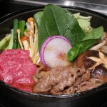 食べ放題 すき焼十二天 広尾 - 