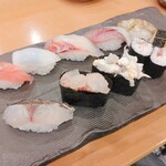 すしだるま - お鮨10貫