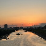 洋食コスギ - おまけ。川2本越えが待っている
