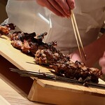 礒田 - スッポンが焼きあがりました